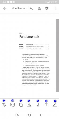 Работа с текстом в PDF документах